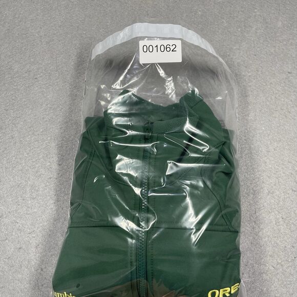 Oregon Ducks Jacket Mens Medium Green Columbia Sports Softshell Embroidered NCAA - Picture 12 of 12